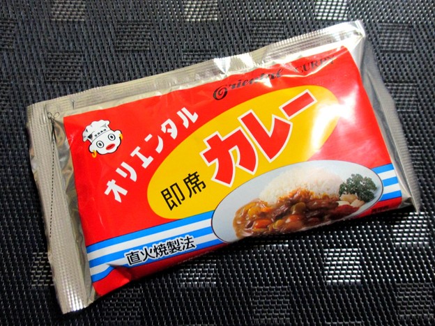オリエンタル　即席カレー　表