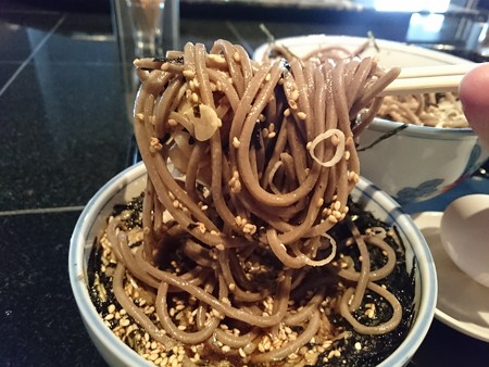 冷たい肉そば2