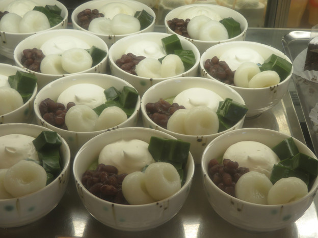 抹茶白玉あん。