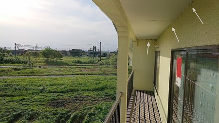 002二階バルコニー西側0