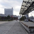 Photos: 2月28日、汽車道の終点－横浜港駅旅客ホーム（復元）