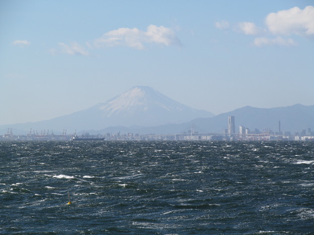 横浜と富士山