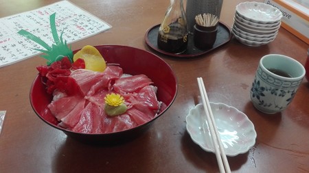 中トロ丼@ひとみ食堂