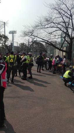 スタート地点@熱田神宮公園