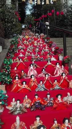77段飾り@座間神社