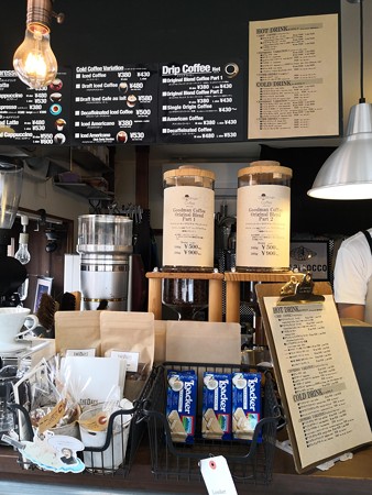 Good man coffee 店頭