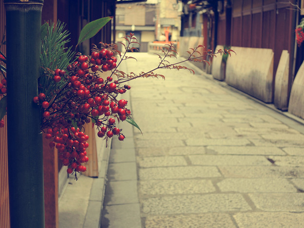 新春の祇園