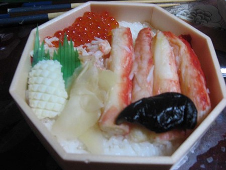 本たらば蟹鮨