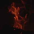 Photos: ストーブの火～火の精～♪
