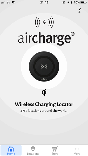 Qi充電器が置いてるお店を探す事ができる「Aircharge Qi」-  9