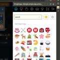 Photos: Vivaldi WEBパネル：絵文字活用に便利な「EmojiCopy」- 3：英語で絞り込み（Japan）