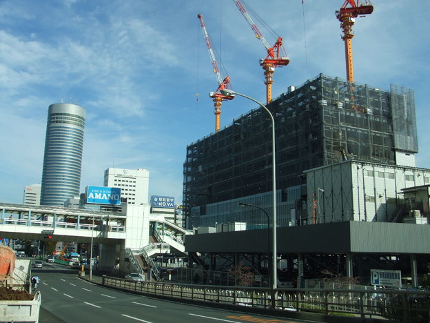 新横浜駅ビル工事 写真共有サイト フォト蔵