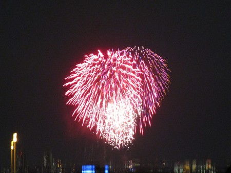 さいたま市の政令指定都市15周年花火大会 (1)