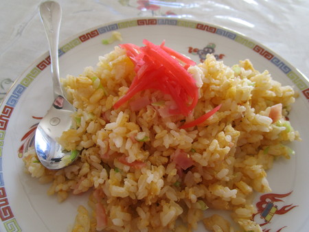 炒飯完成(≧∇≦)ノ彡