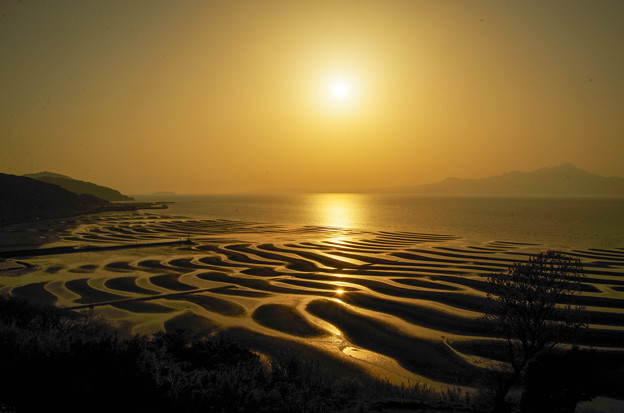 おこしき海岸　神秘の光景