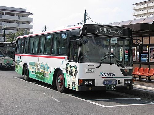 名鉄バスリトルワールド行き 犬山駅東口 写真共有サイト フォト蔵