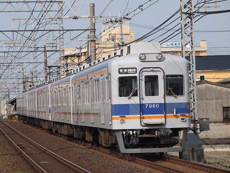 南海7000系普通 南海本線鶴原~井原里2