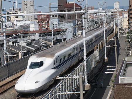 N700系 のぞみ 東海道本線京都~新大阪05