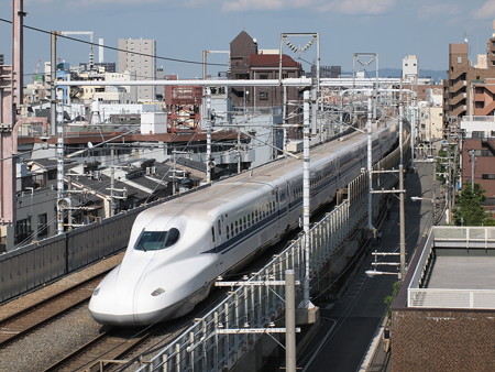 N700A のぞみ 東海道本線京都~新大阪02