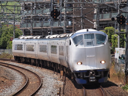 281系特急はるか サントリーカーブ02