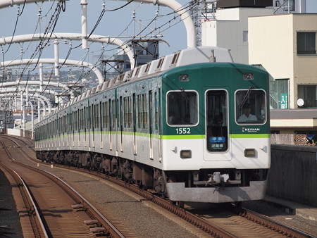 京阪1000系準急 京阪本線寝屋川市駅