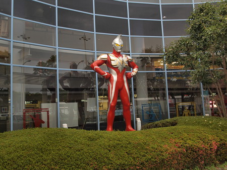 福島空港のウルトラマン