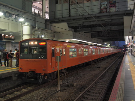 201系普通 大阪環状線大阪駅