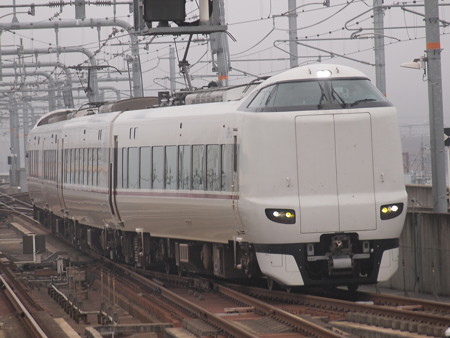 287系特急きのさき 山陰本線福知山駅
