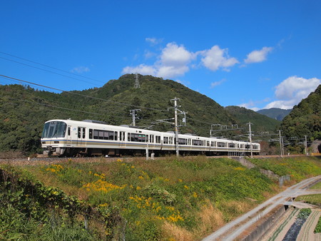 221系普通 山陰本線馬堀~保津峡01