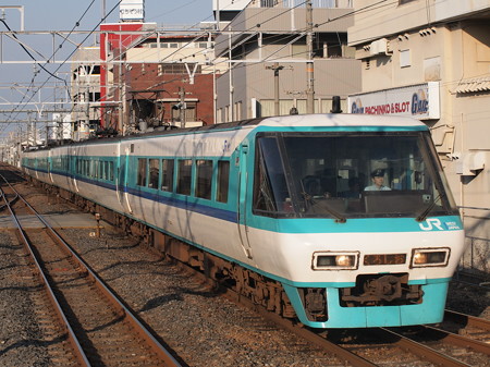 381系特急くろしお 阪和線和泉府中駅
