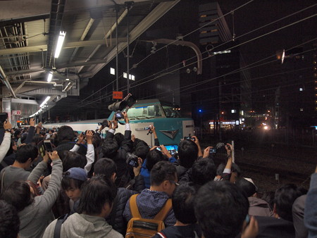381系特急くろしお 東海道本線新大阪駅02