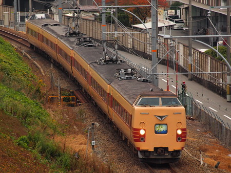 381系ありがとう381系号 東海道本線塚本~尼崎