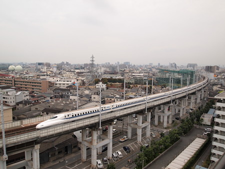 N700系のぞみ 山陽新幹線新神戸~新大阪03