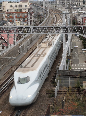 N700系さくら 山陽新幹線新大阪~新神戸