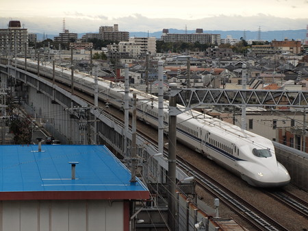 N700系のぞみ 新幹線新神戸~新大阪01