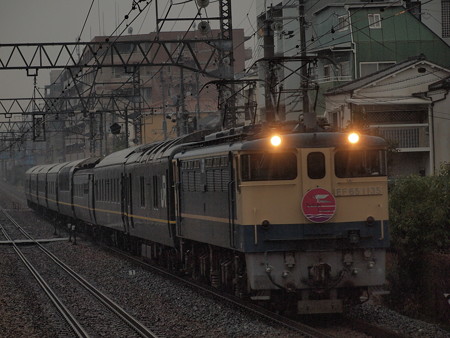 EF65 寝台特急トワイライトエクスプレス 東海道本線甲南山手駅