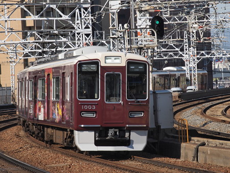 阪急1000系普通 阪急宝塚線中津駅
