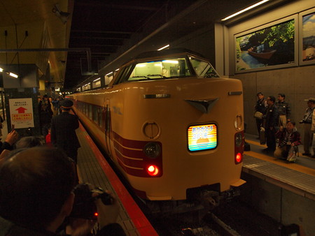 ありがとう381系号 山陰本線京都駅07