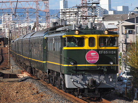 EF65 トワイライトエクスプレス東海道本線塚本駅01