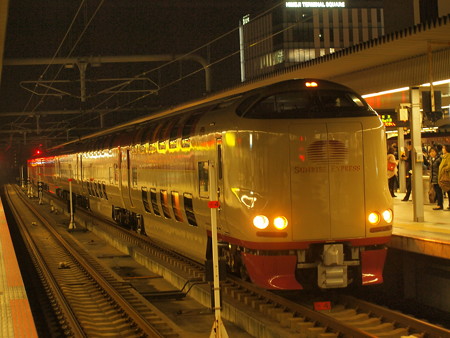 285系サンライズ出雲 山陽本線姫路駅06