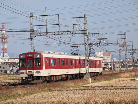 近鉄6400系普通 近鉄南大阪線尺土~高田市02