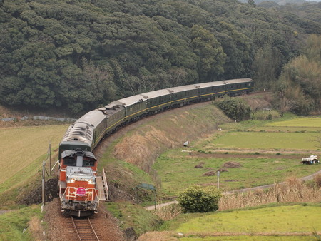 DD51 トワイライトエクスプレス 山陽本線黄波戸~長門市02