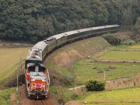 DD51 トワイライトエクスプレス 山陽本線黄波戸~長門市03