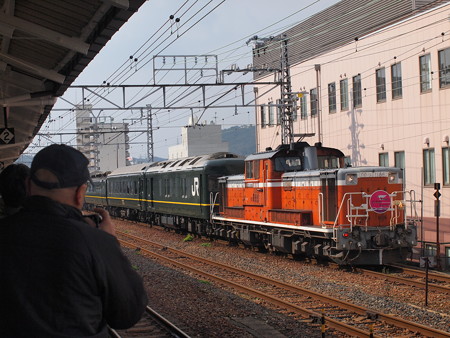 DD51 トワイライトエクスプレス 山陽本線下関駅07