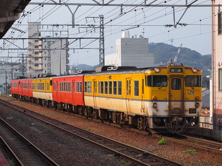 キハ40回送 山陽本線下関駅02