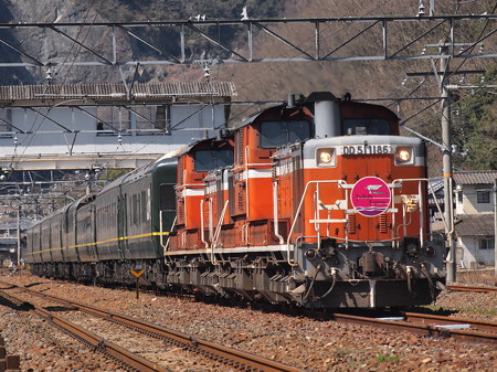 DD51 トワイライトエクスプレス 伯備線美袋~日羽09