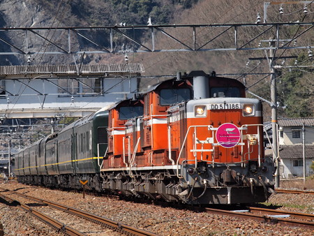 DD51 トワイライトエクスプレス 伯備線美袋~日羽10