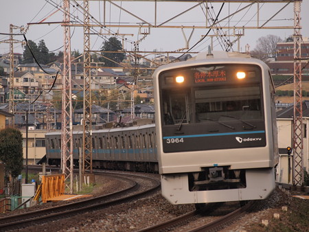 小田急3000形各停 小田原線町田~玉川学園01