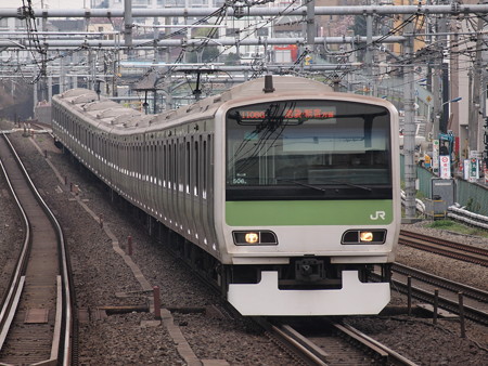 E231系普通 山手線駒込駅 03
