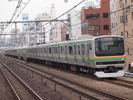 E231系快速 湘南新宿ライン赤羽~池袋 02